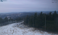 Lysá hora, pohled na západ