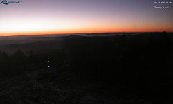 Lysá hora, pohled na západ