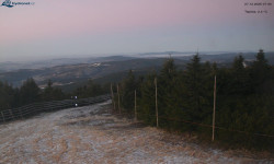 Lysá hora, pohled na západ