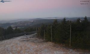 Město Rokytnice nad Jizerou - Lysá hora, pohled na západ - 27.12.2025 v 07:45