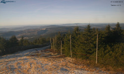 Lysá hora, pohled na západ
