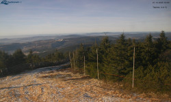 Lysá hora, pohled na západ