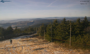 Město Rokytnice nad Jizerou - Lysá hora, pohled na západ - 27.12.2025 v 10:45