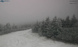 Lysá hora, pohled na západ