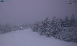 Lysá hora, pohled na západ