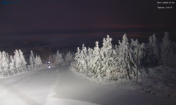 Lysá hora, pohled na západ