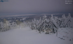 Lysá hora, pohled na západ