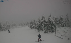 Lysá hora, pohled na západ