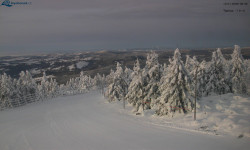 Lysá hora, pohled na západ