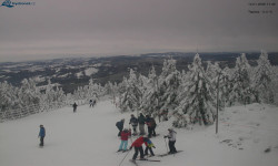 Lysá hora, pohled na západ