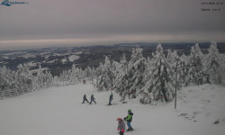 Lysá hora, pohled na západ