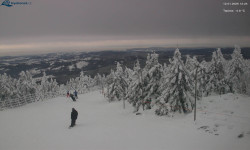 Lysá hora, pohled na západ