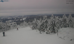 Lysá hora, pohled na západ