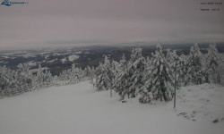Lysá hora, pohled na západ