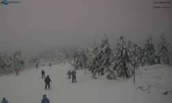 Lysá hora, pohled na západ