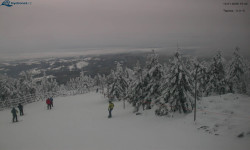 Lysá hora, pohled na západ