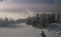 Lysá hora, pohled na západ