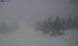 Lysá hora, pohled na západ