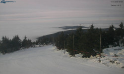 Lysá hora, pohled na západ