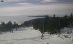 Lysá hora, pohled na západ