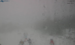 Město Rokytnice nad Jizerou - Lysá hora, pohled na západ - 17.1.2026 v 10:45