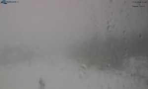 Město Rokytnice nad Jizerou - Lysá hora, pohled na západ - 17.1.2026 v 11:45