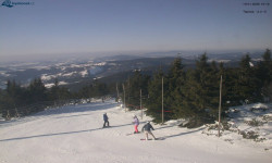 Lysá hora, pohled na západ