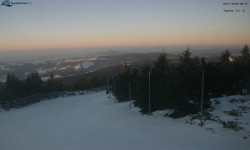 Lysá hora, pohled na západ