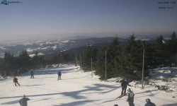 Lysá hora, pohled na západ