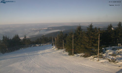 Lysá hora, pohled na západ