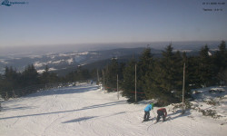 Lysá hora, pohled na západ