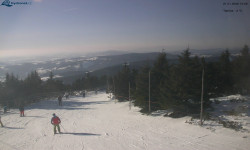 Lysá hora, pohled na západ