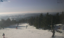 Lysá hora, pohled na západ