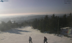 Lysá hora, pohled na západ