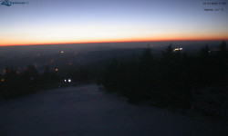 Lysá hora, pohled na západ