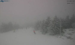 Lysá hora, pohled na západ