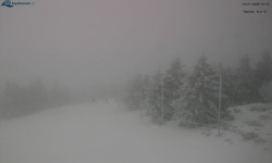 Lysá hora, pohled na západ