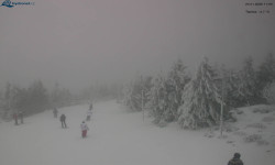 Lysá hora, pohled na západ