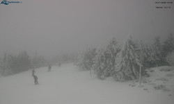 Lysá hora, pohled na západ