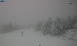 Lysá hora, pohled na západ