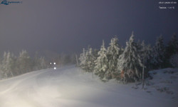 Lysá hora, pohled na západ