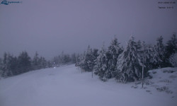 Lysá hora, pohled na západ