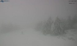 Lysá hora, pohled na západ