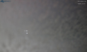 Město Rokytnice nad Jizerou - Lysá hora, pohled na západ - 26.1.2026 v 07:03 Město Rokytnice nad Jizerou - Lysá hora, pohled na západ - 26.1.2026 v 07:03