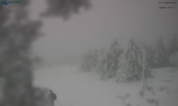 Lysá hora, pohled na západ