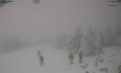 Lysá hora, pohled na západ