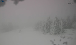 Lysá hora, pohled na západ