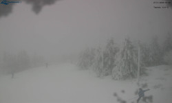 Lysá hora, pohled na západ