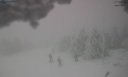 Lysá hora, pohled na západ