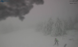 Lysá hora, pohled na západ